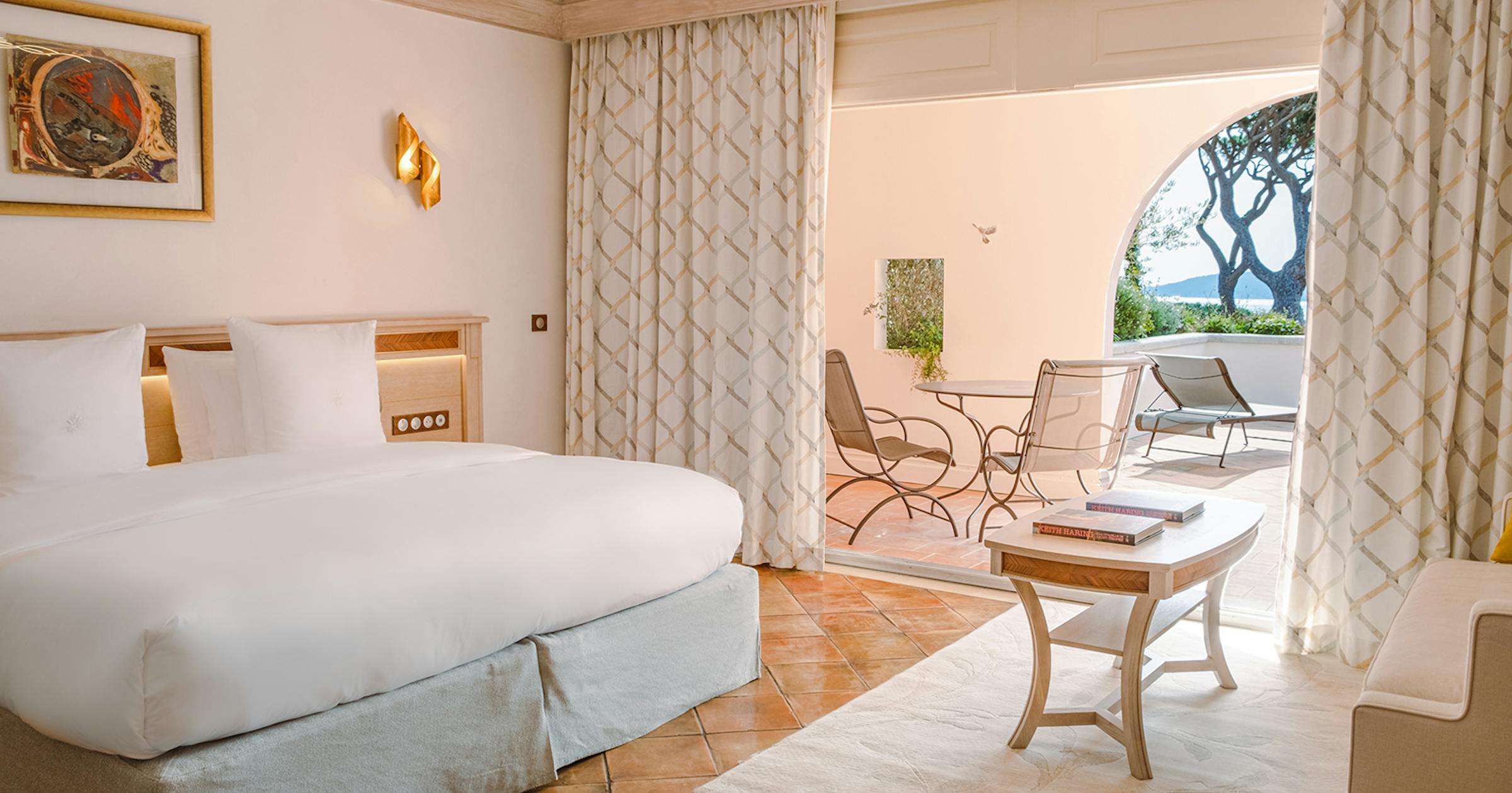 Château de La Messardiere, Saint-Tropez, junior suite Pampelonne