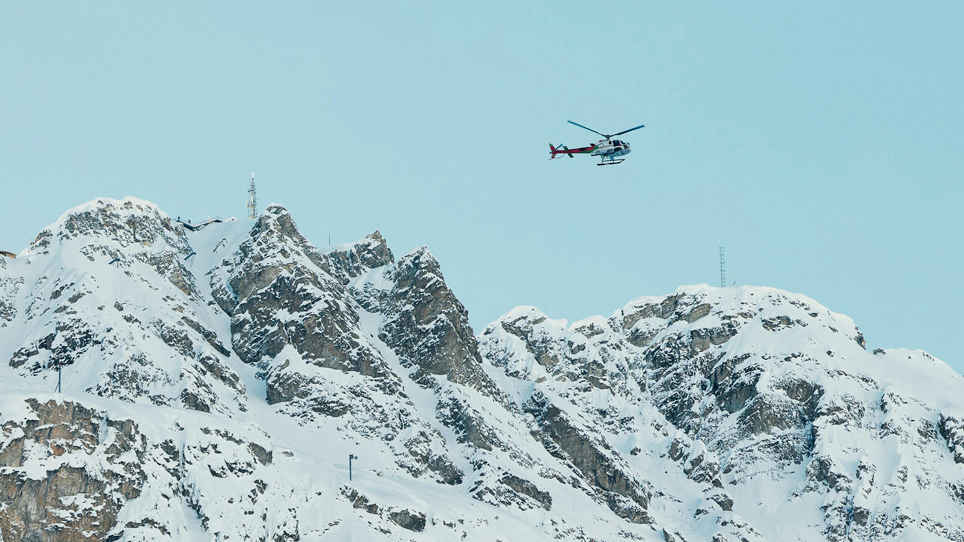 Airelles Val d'Isère, expérience helicoptere