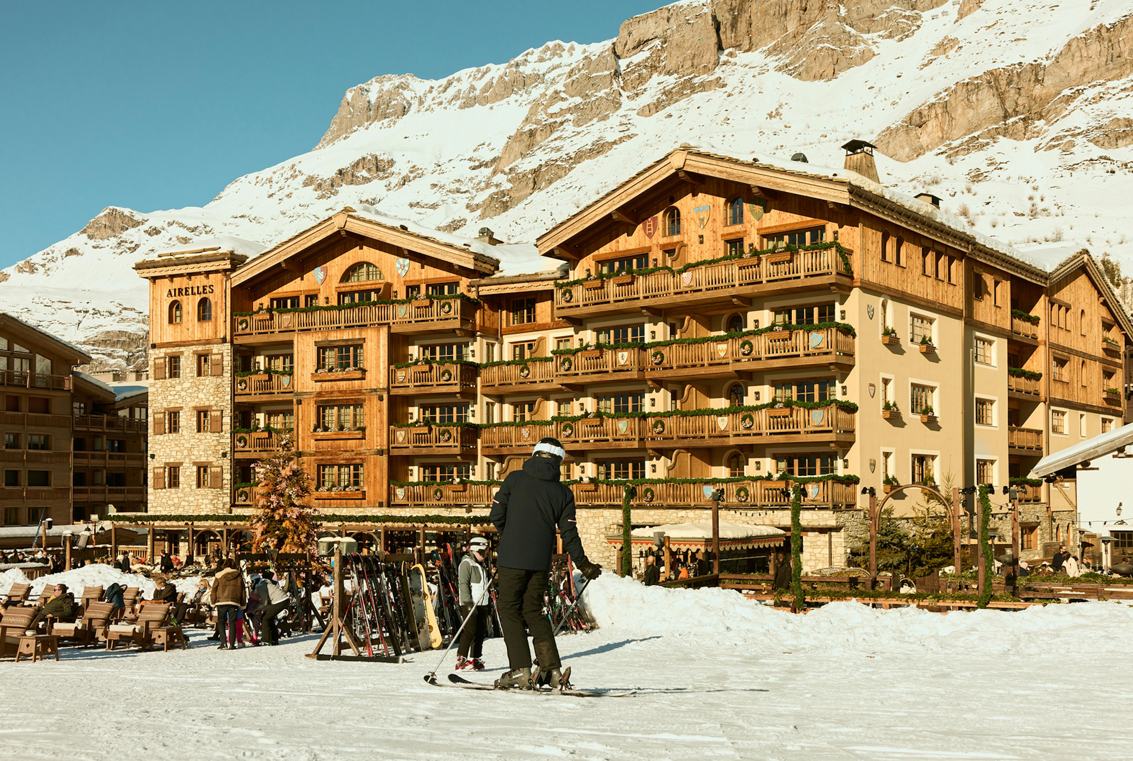 Airelles Val d'Isère, hotel au pied des pistes