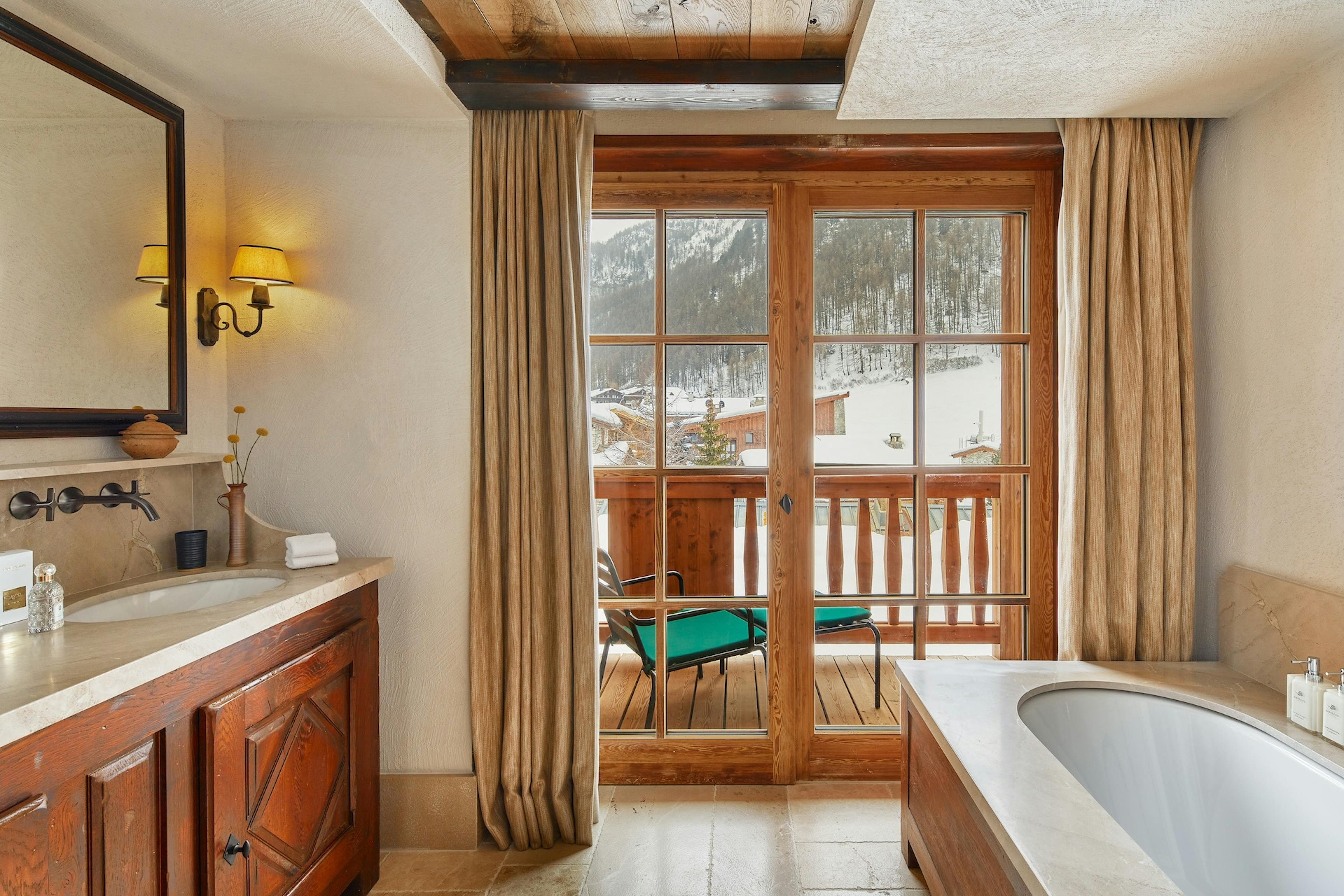 Airelles Val d'Isère, Chambre Deluxe