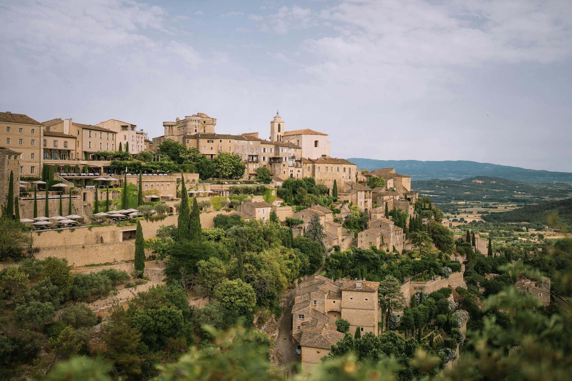 Village en Provence Gordes, hôtel de luxe La Bastide