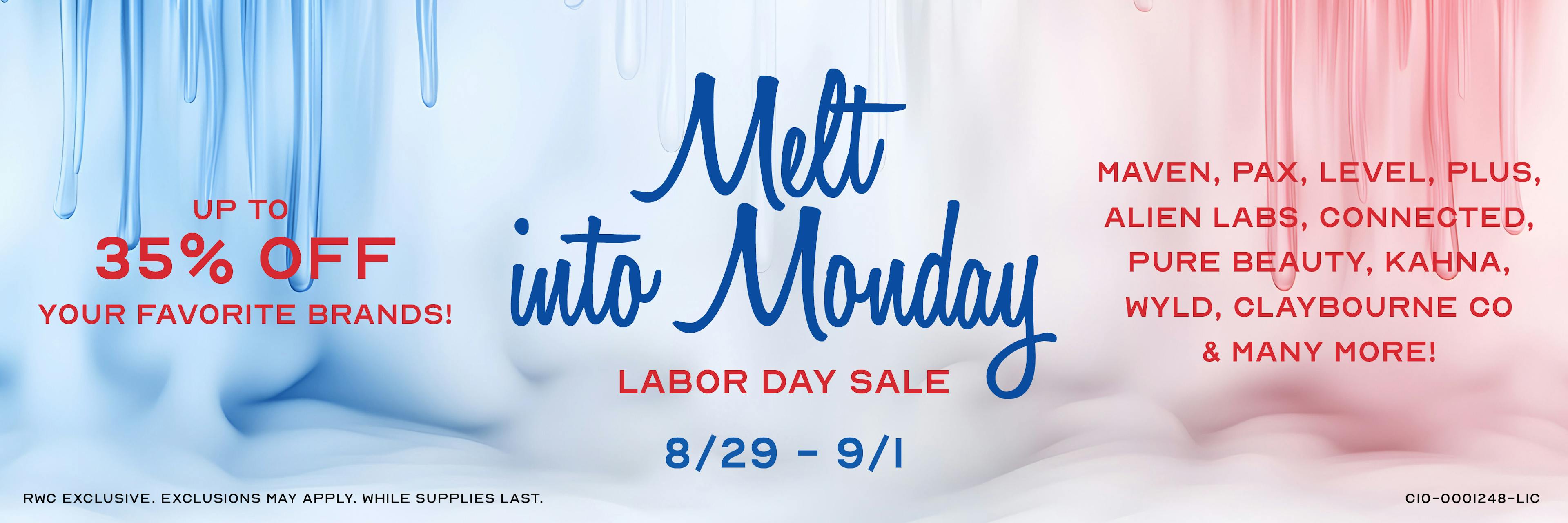 Up to 35% off Selected items