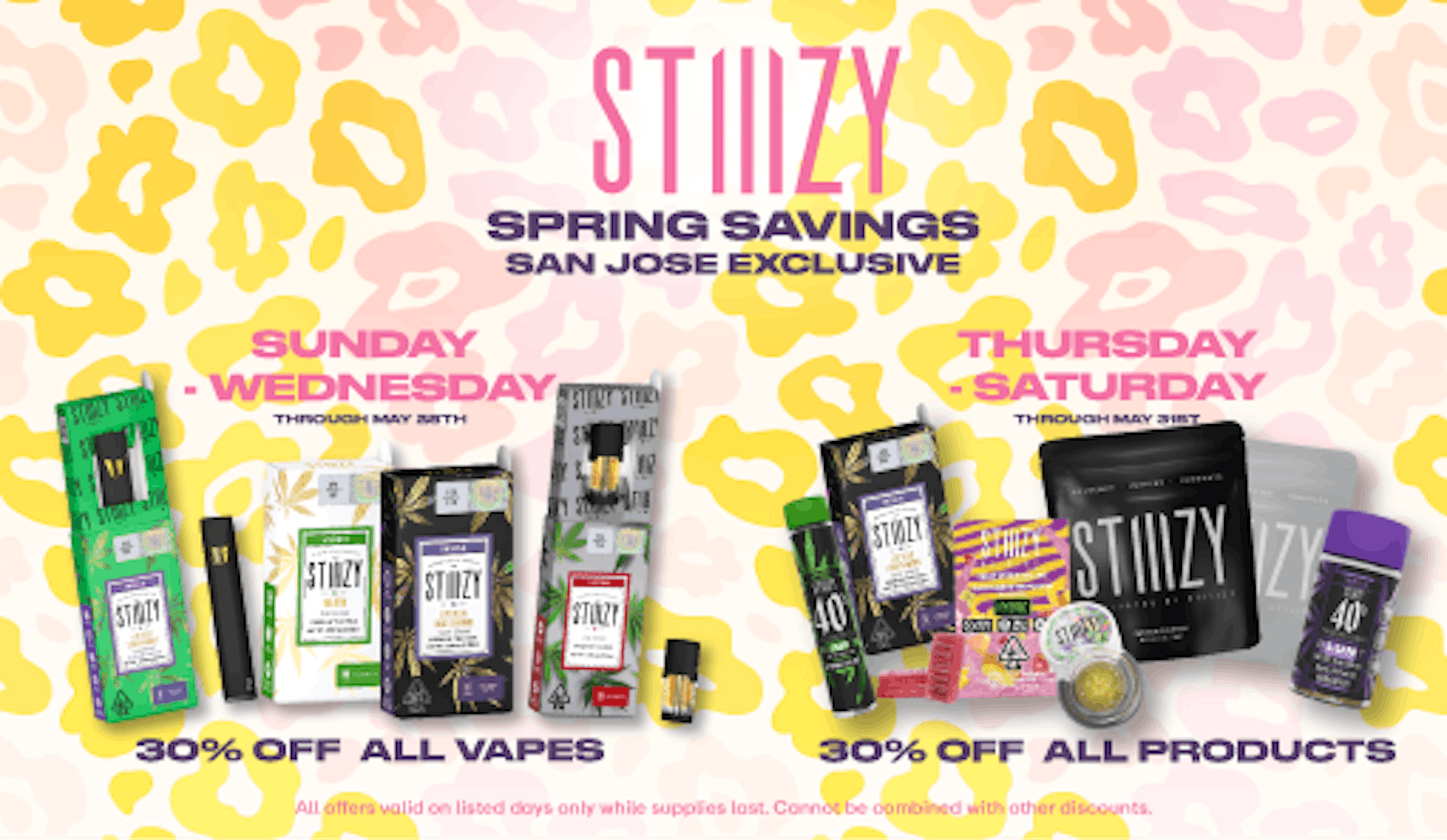 30% off Stiiizy