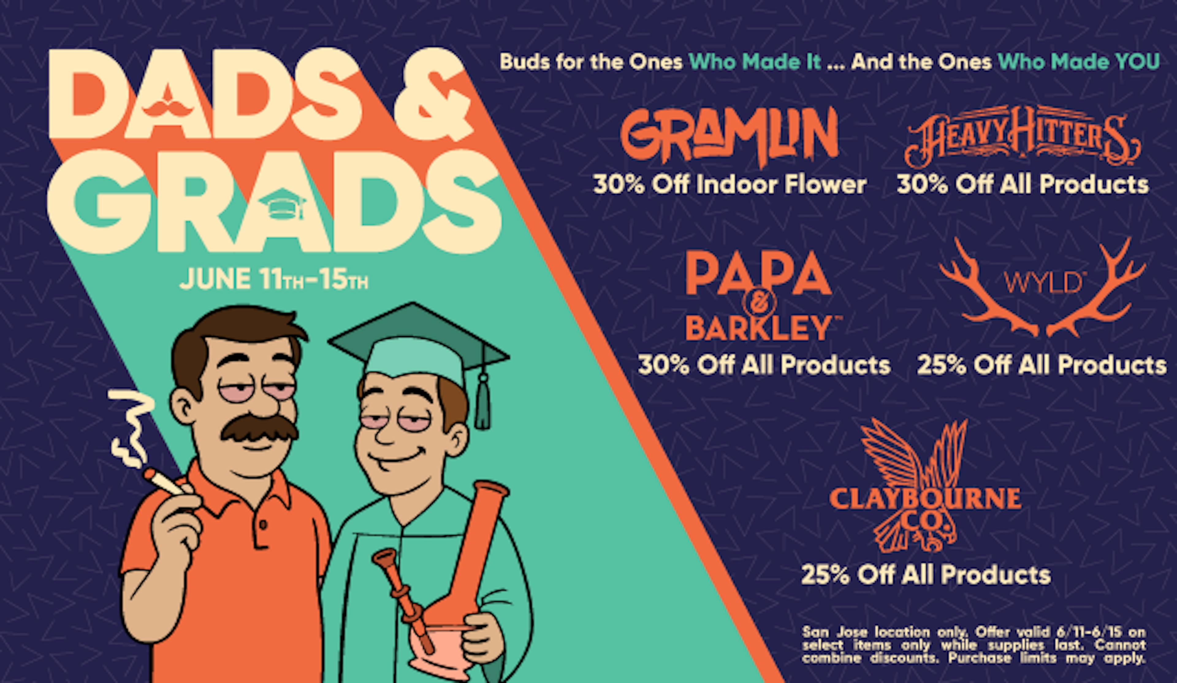 Dads & Grads - Up to 30% off