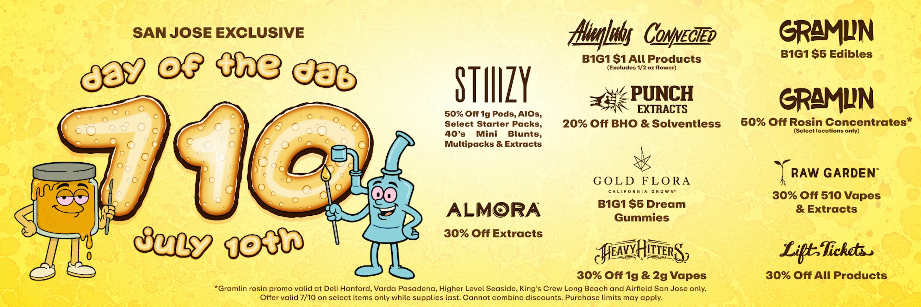 710 - Day of the Dab- Up to 50% off