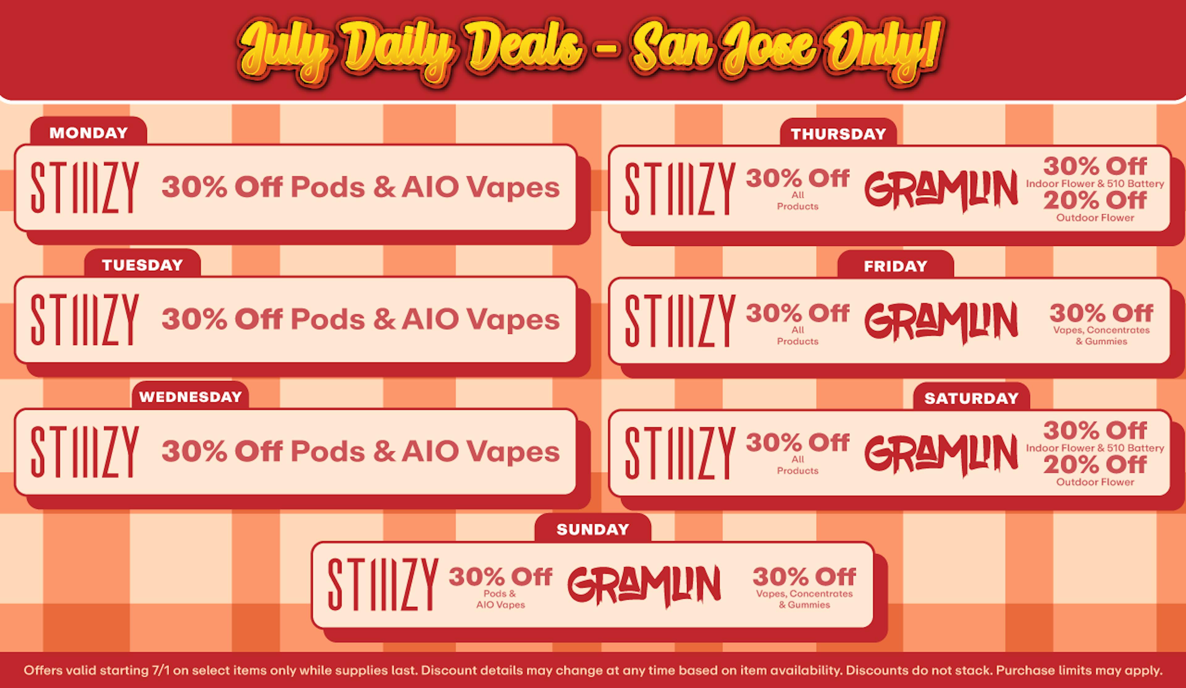 Daily Deals - Up to 30% off