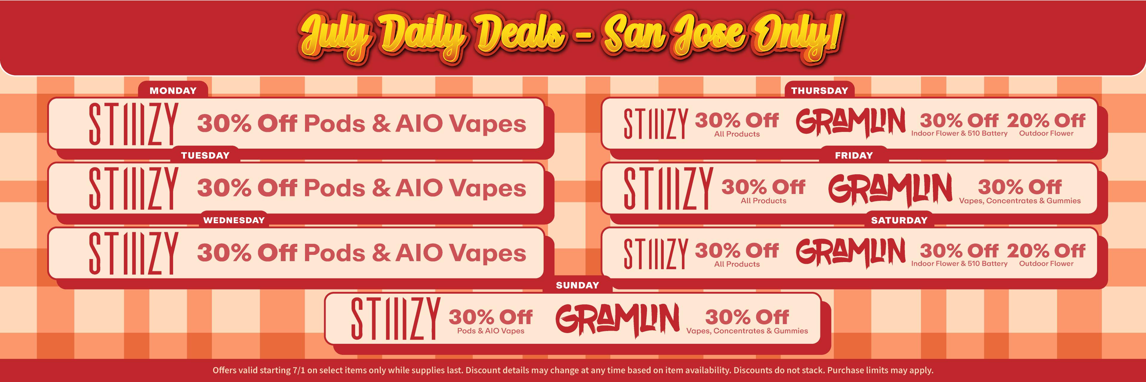 Daily Deals - Up to 30% off
