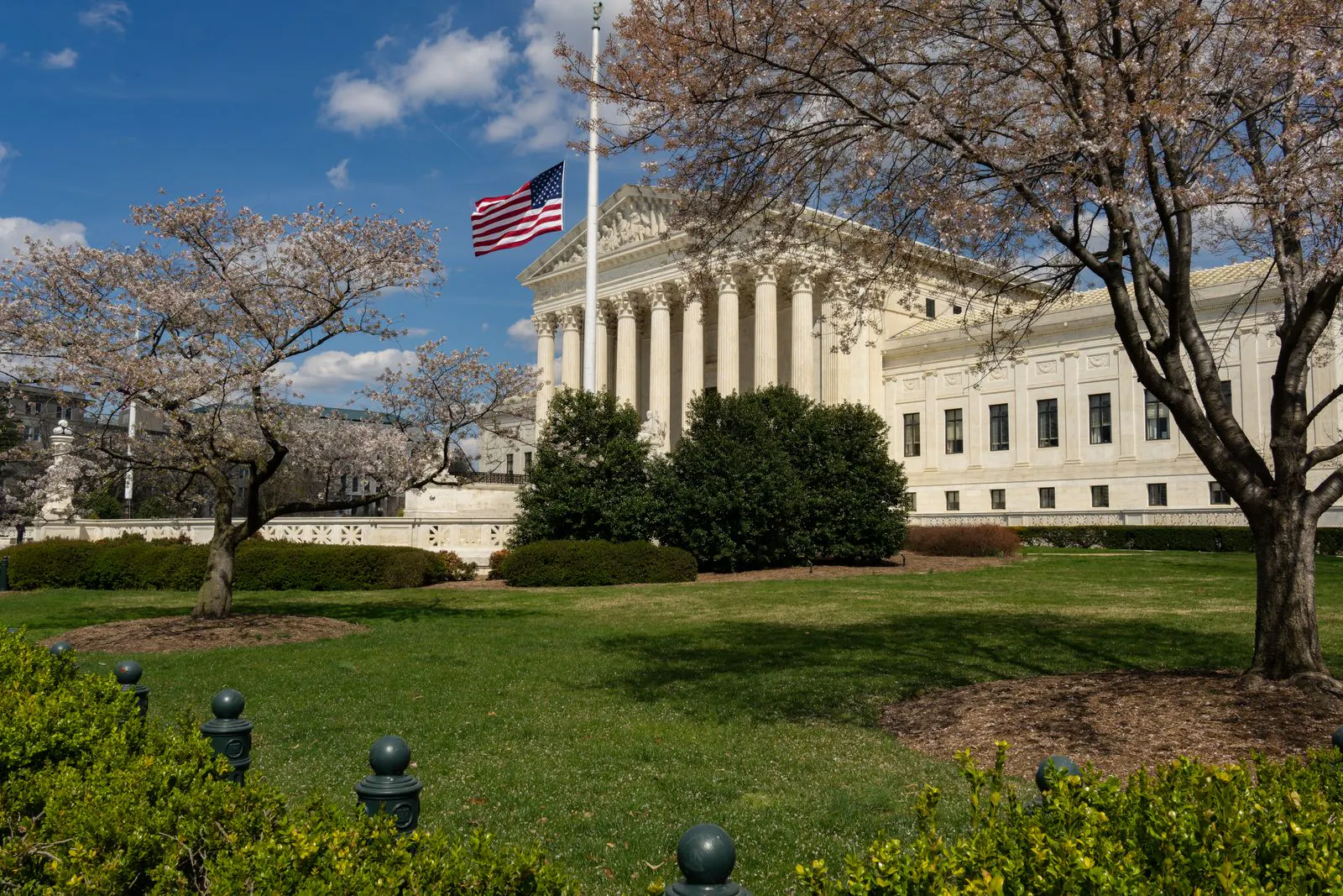 Government building exterior representing a state agency or court system