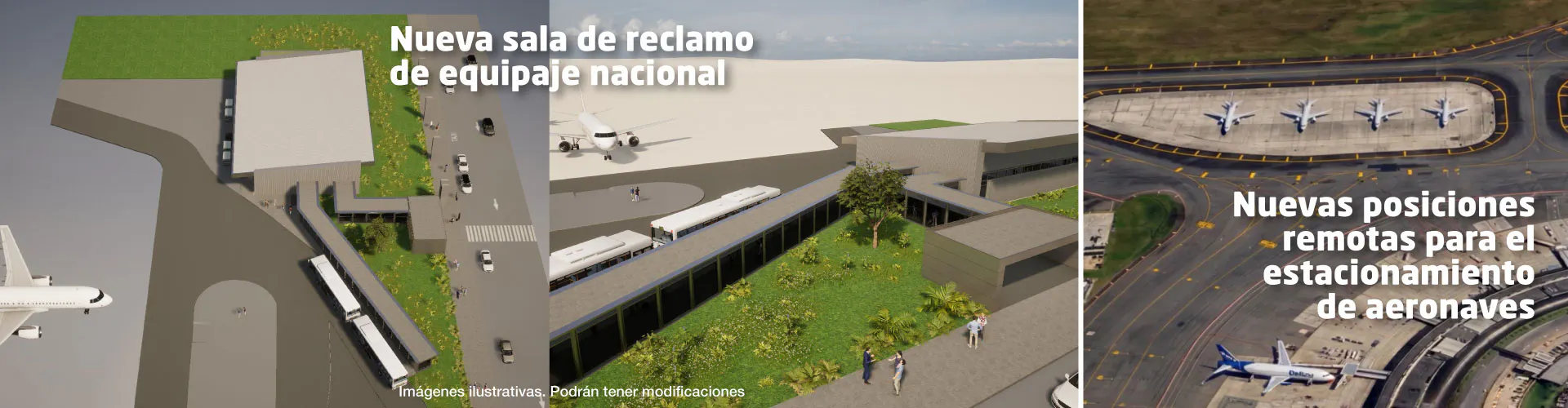 Obras de optimización: inicia la transformación del aeropuerto MDE ...