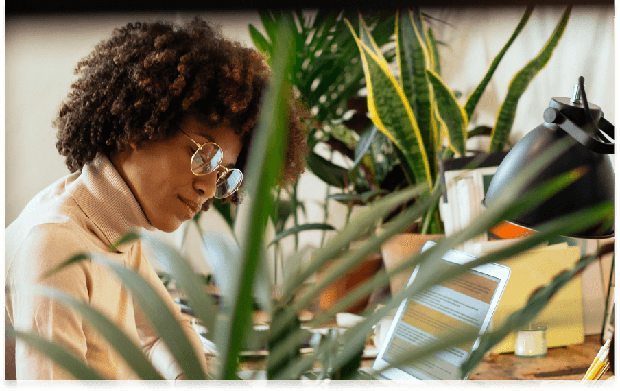 Hired Data Modeling Developer Works on her Code