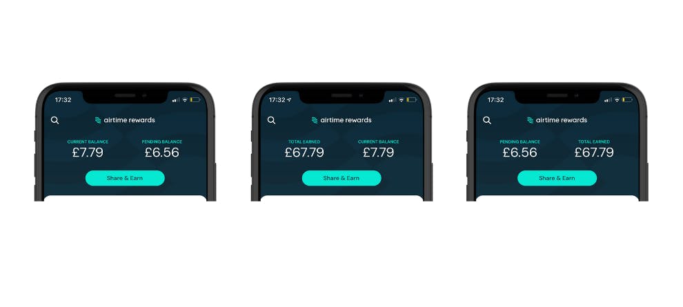 Airtime Rewards Customisable Balance