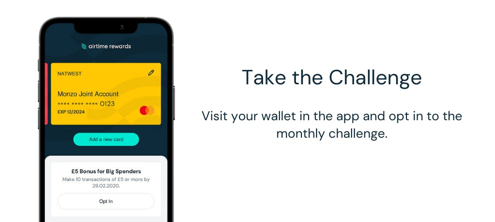 Take the Airtime Rewards Challenge