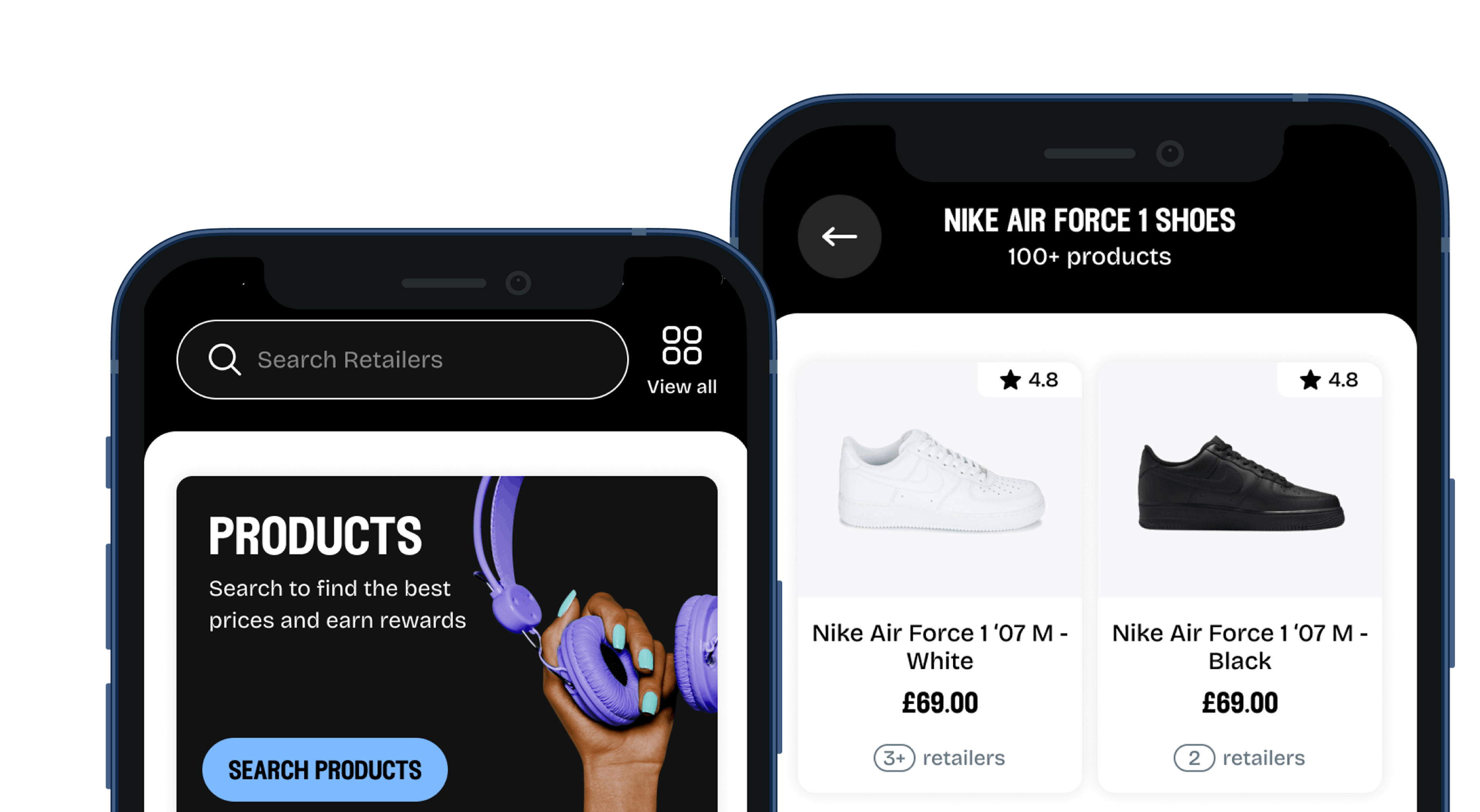 Airtime product search