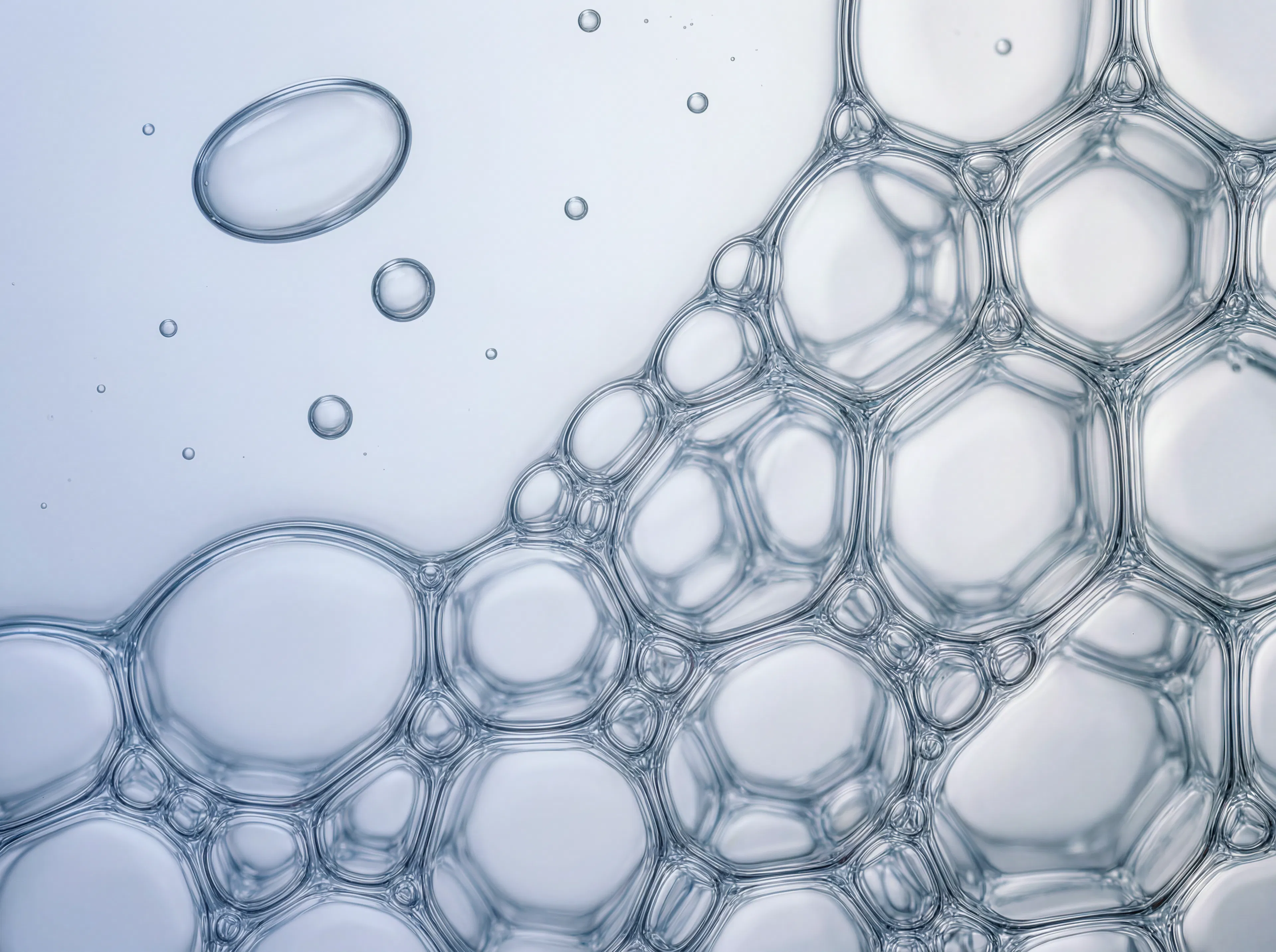 bulles transparentes