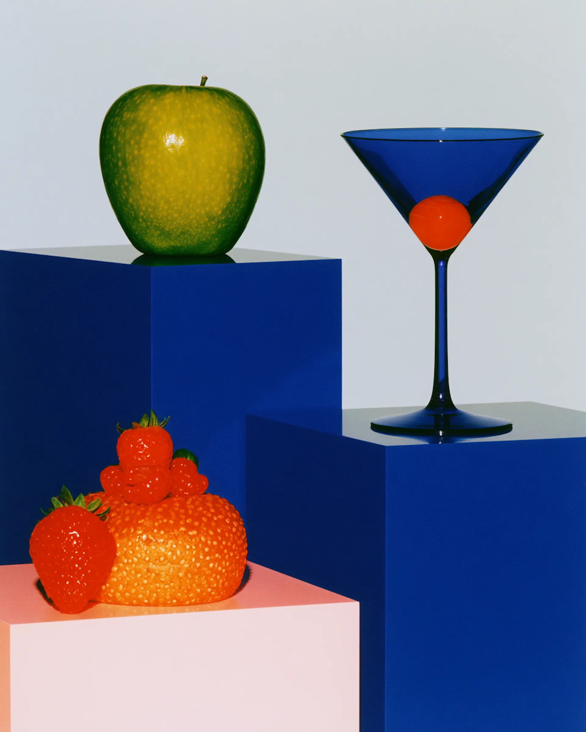 éléments et cubes colorés