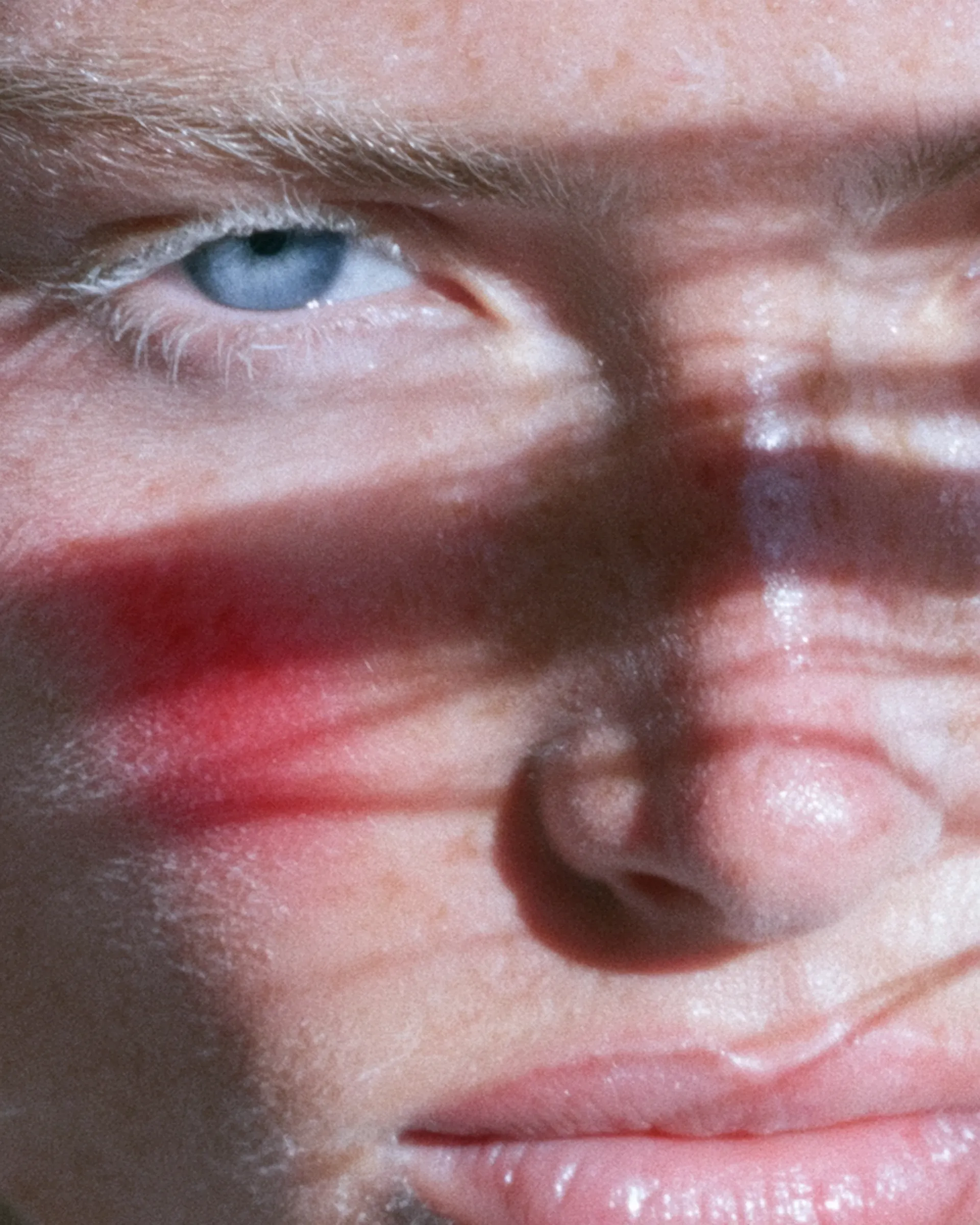 close up regard femme