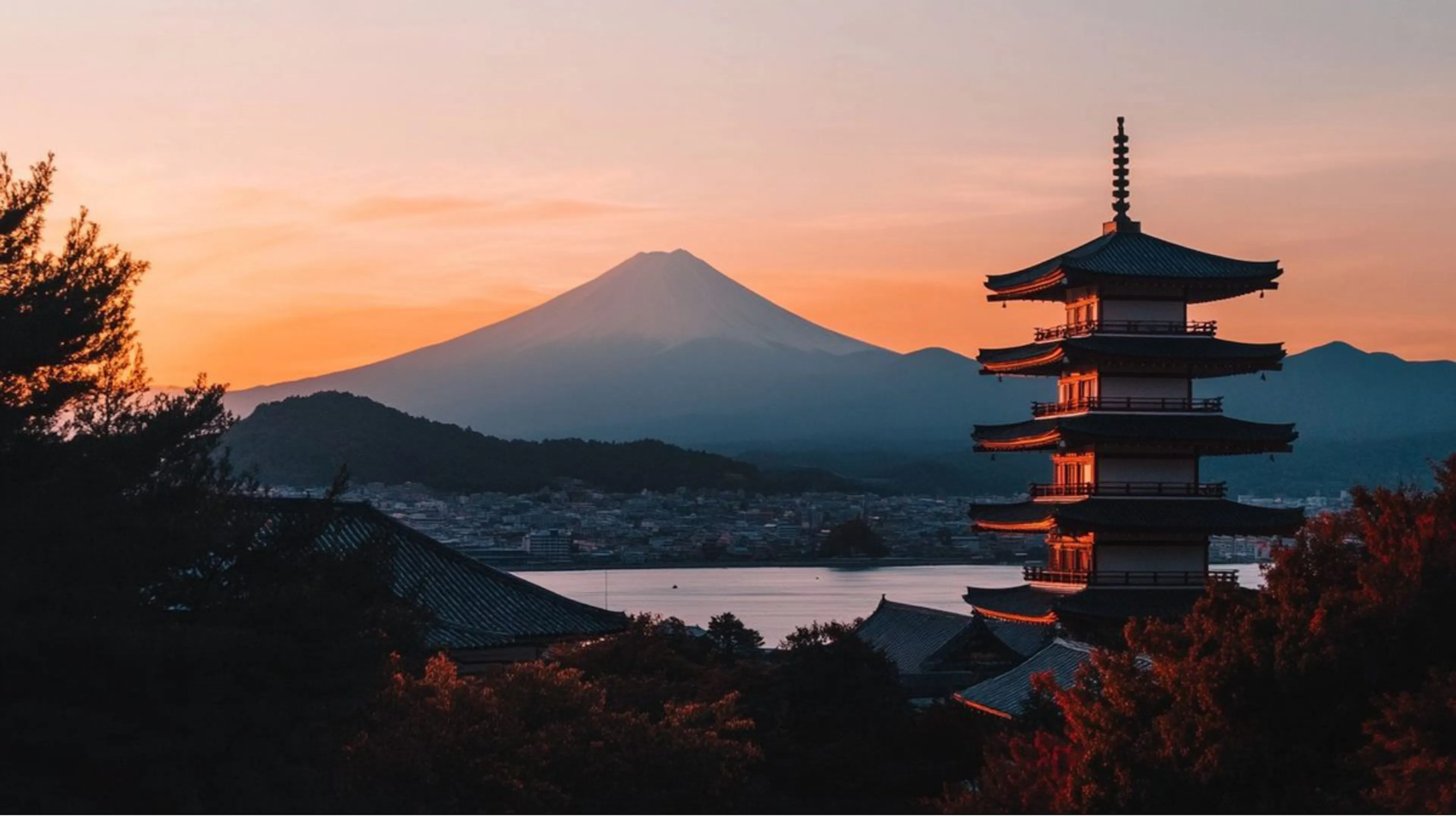 paysage mont Fuji