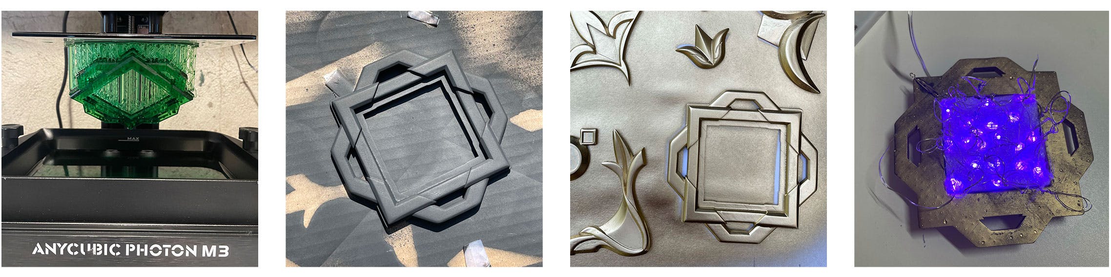 Keqing cosplay construction details 3D printing