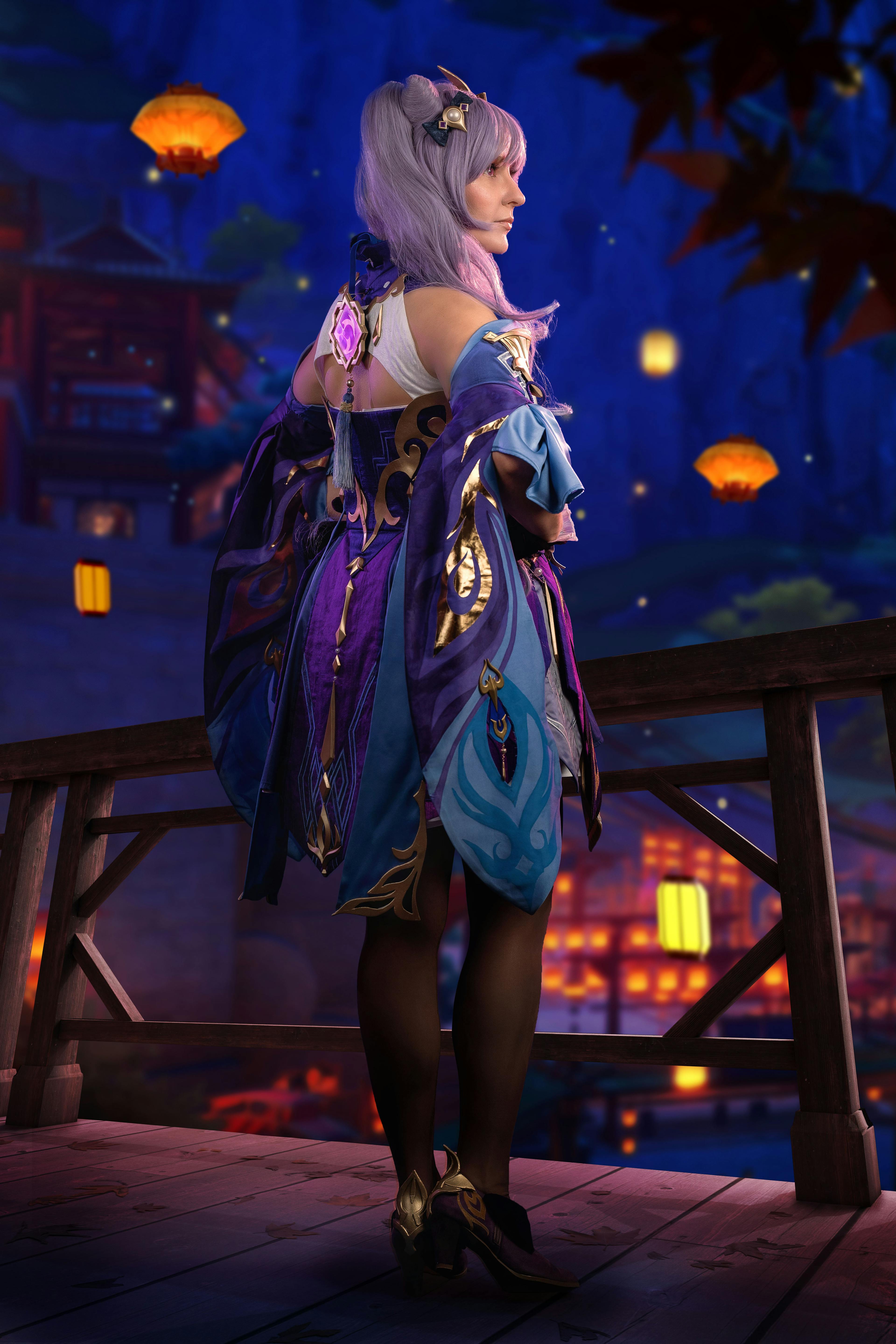 Keqing Lantern Rite cosplay photo