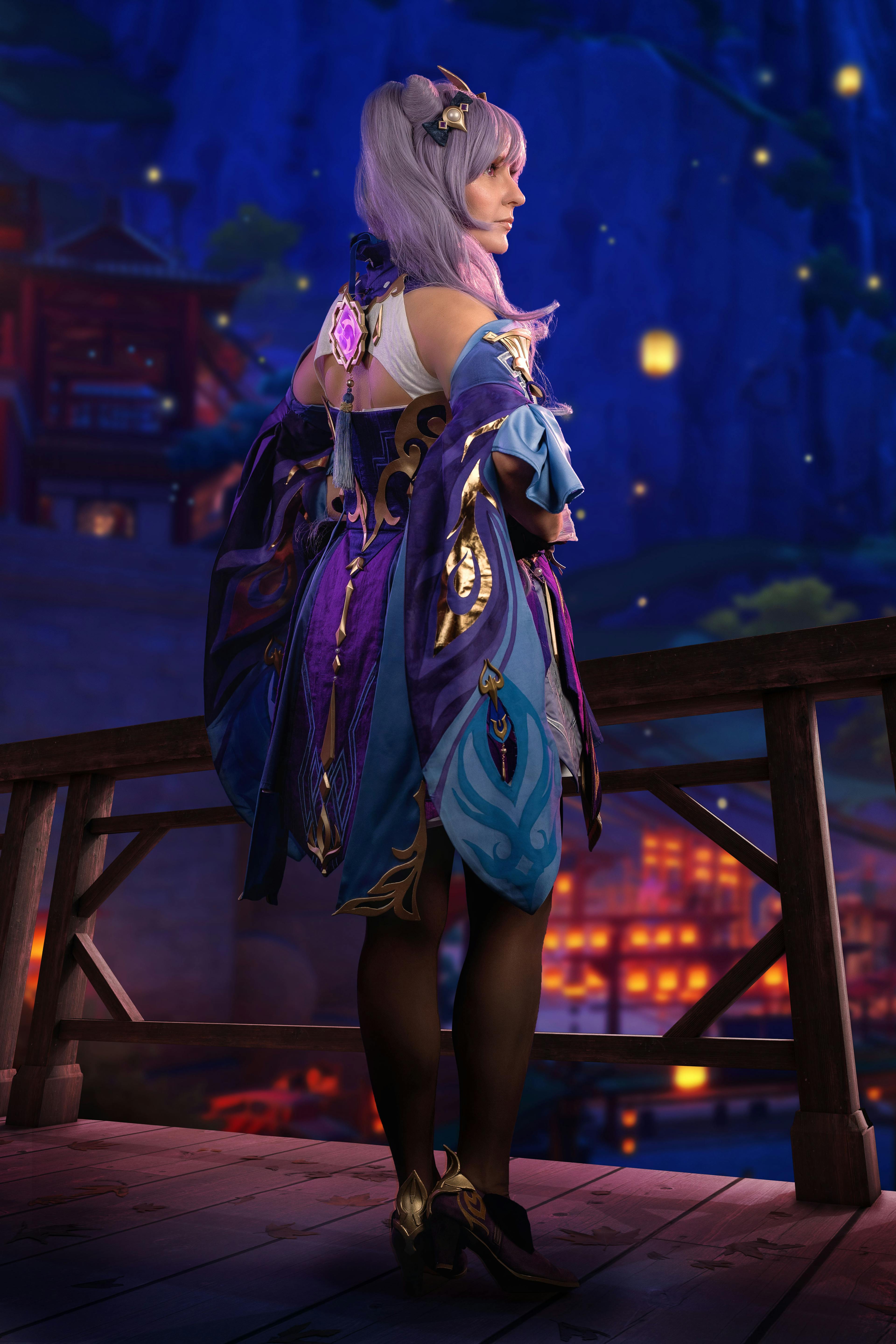 Keqing Lantern Rite cosplay photo