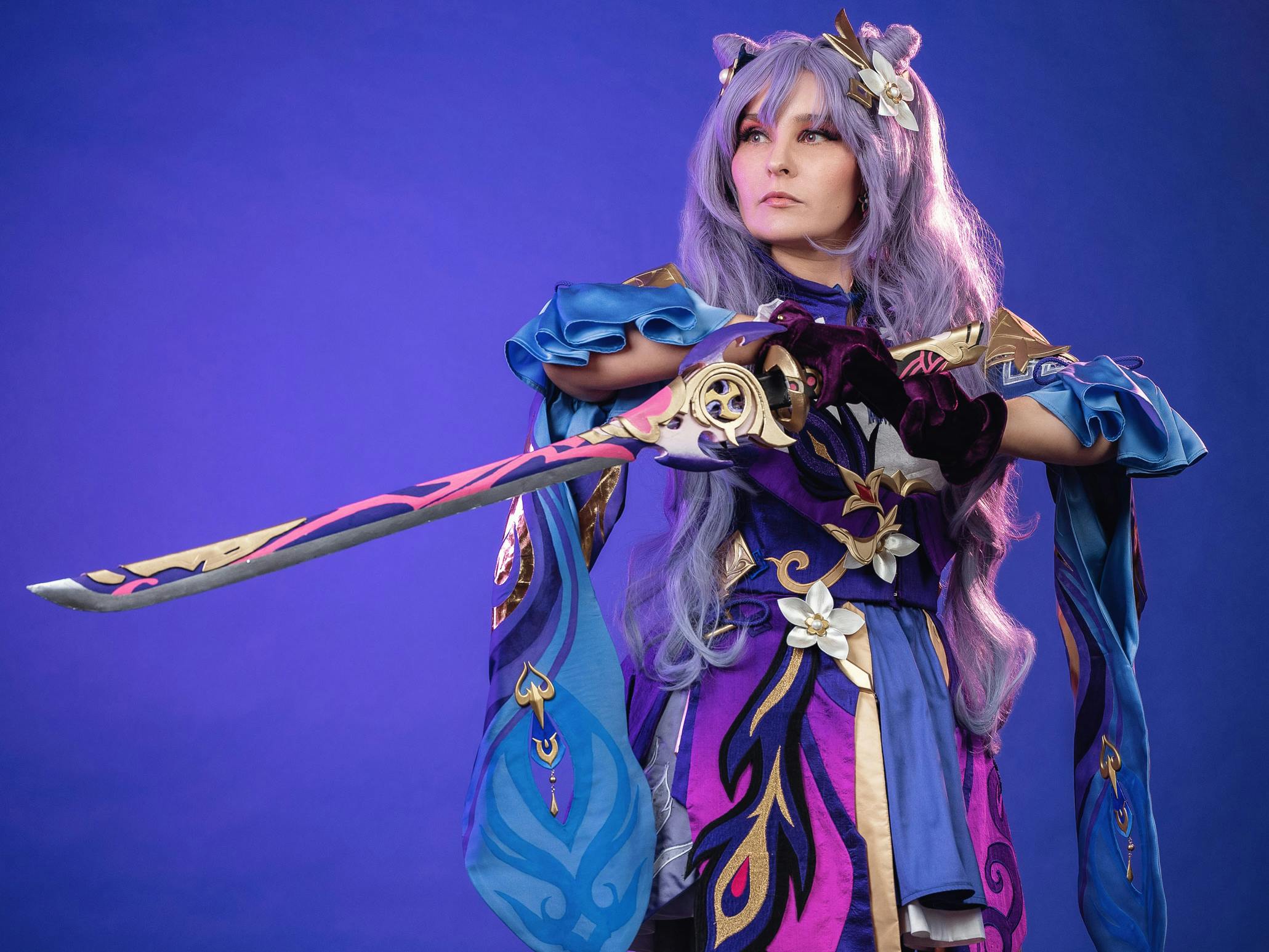 Keqing cosplay photo