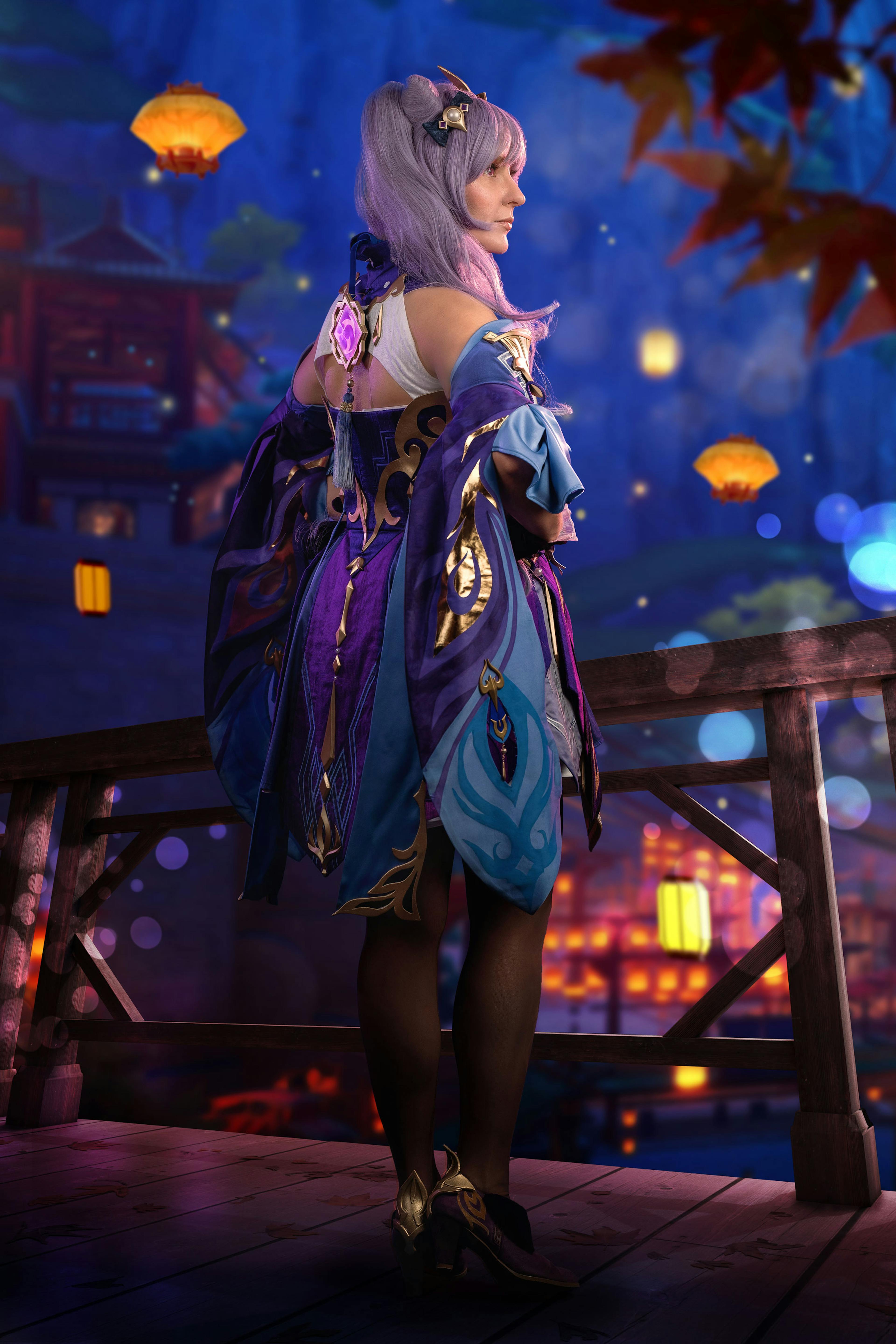 Keqing Lantern Rite cosplay photo