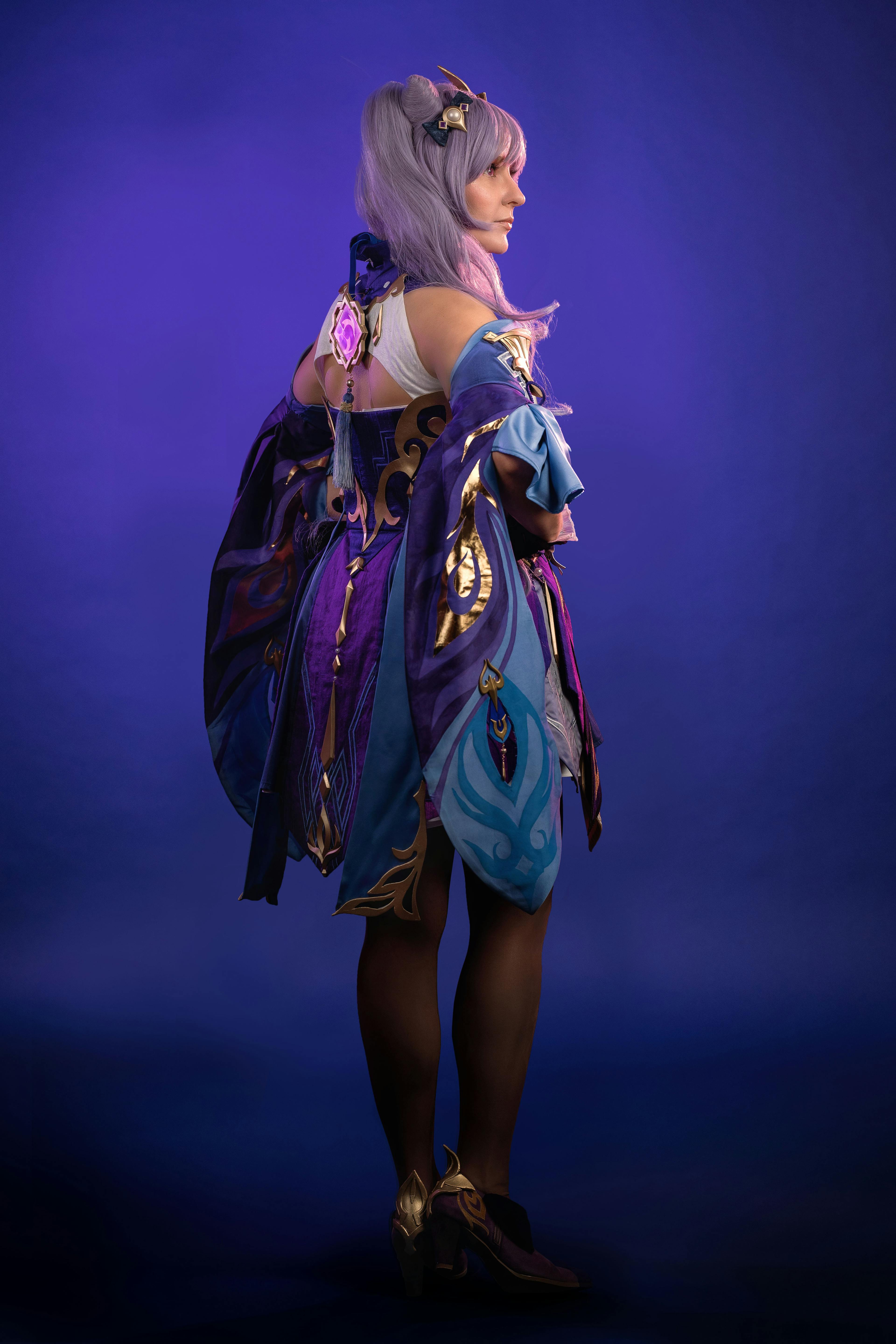 Keqing Lantern Rite cosplay photo