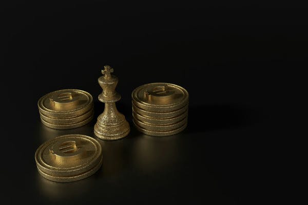 A picture of chess pieces