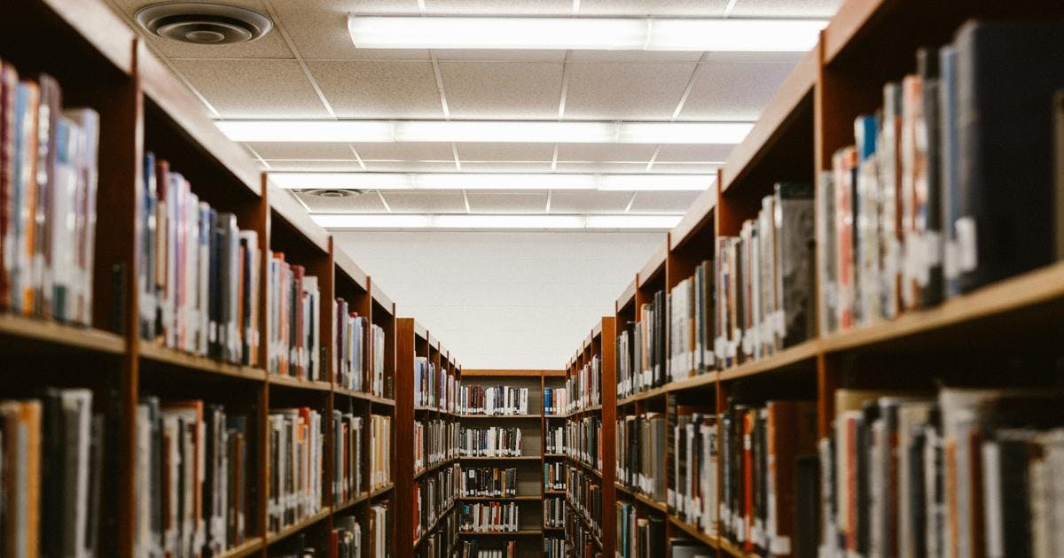 Picture of a library