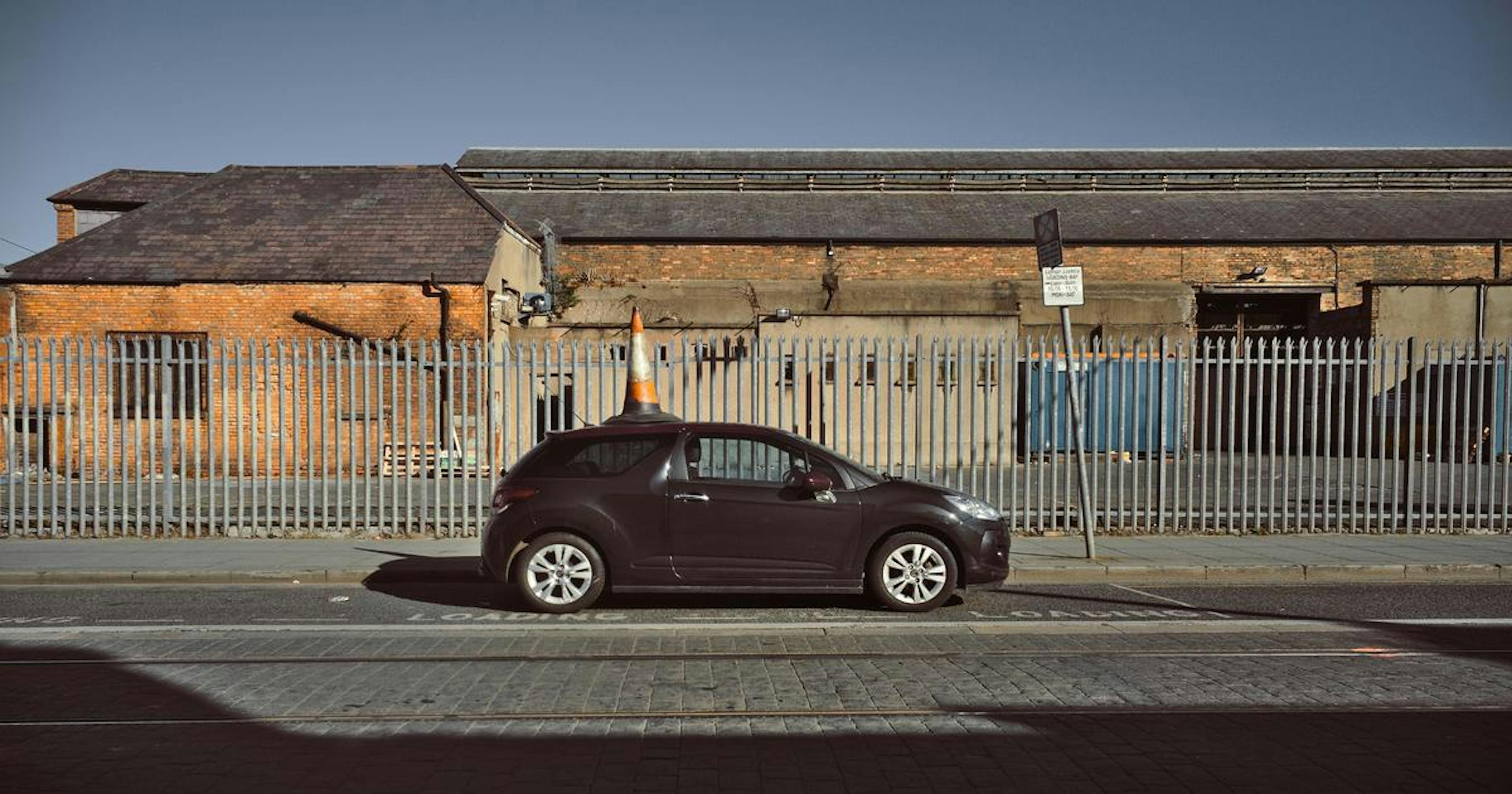 Picture of car in Ireland