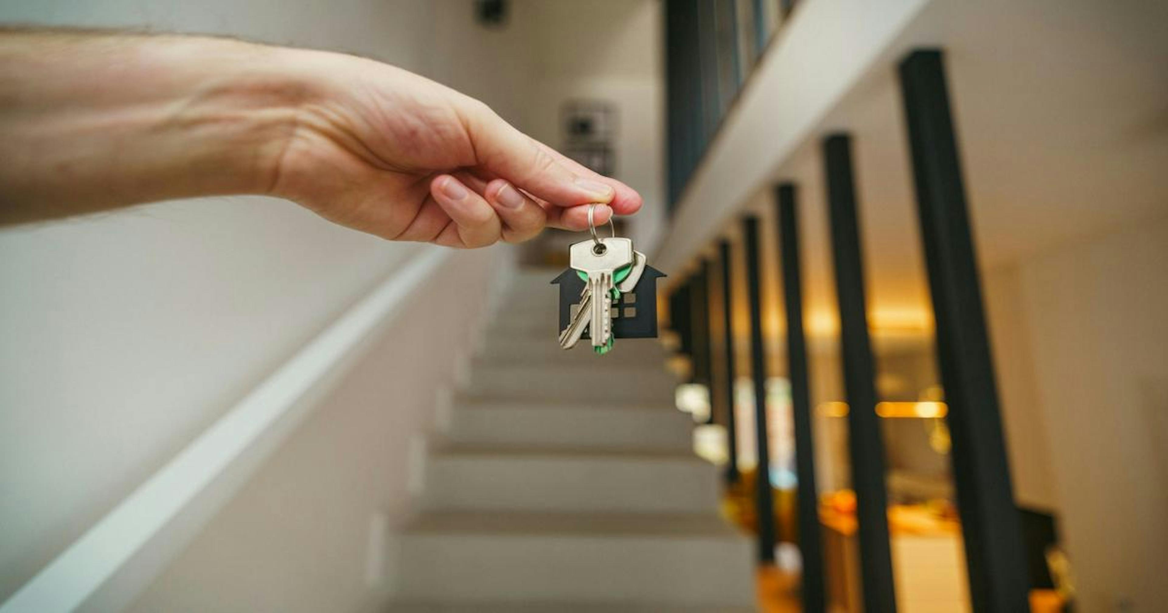 Picture of housekeys