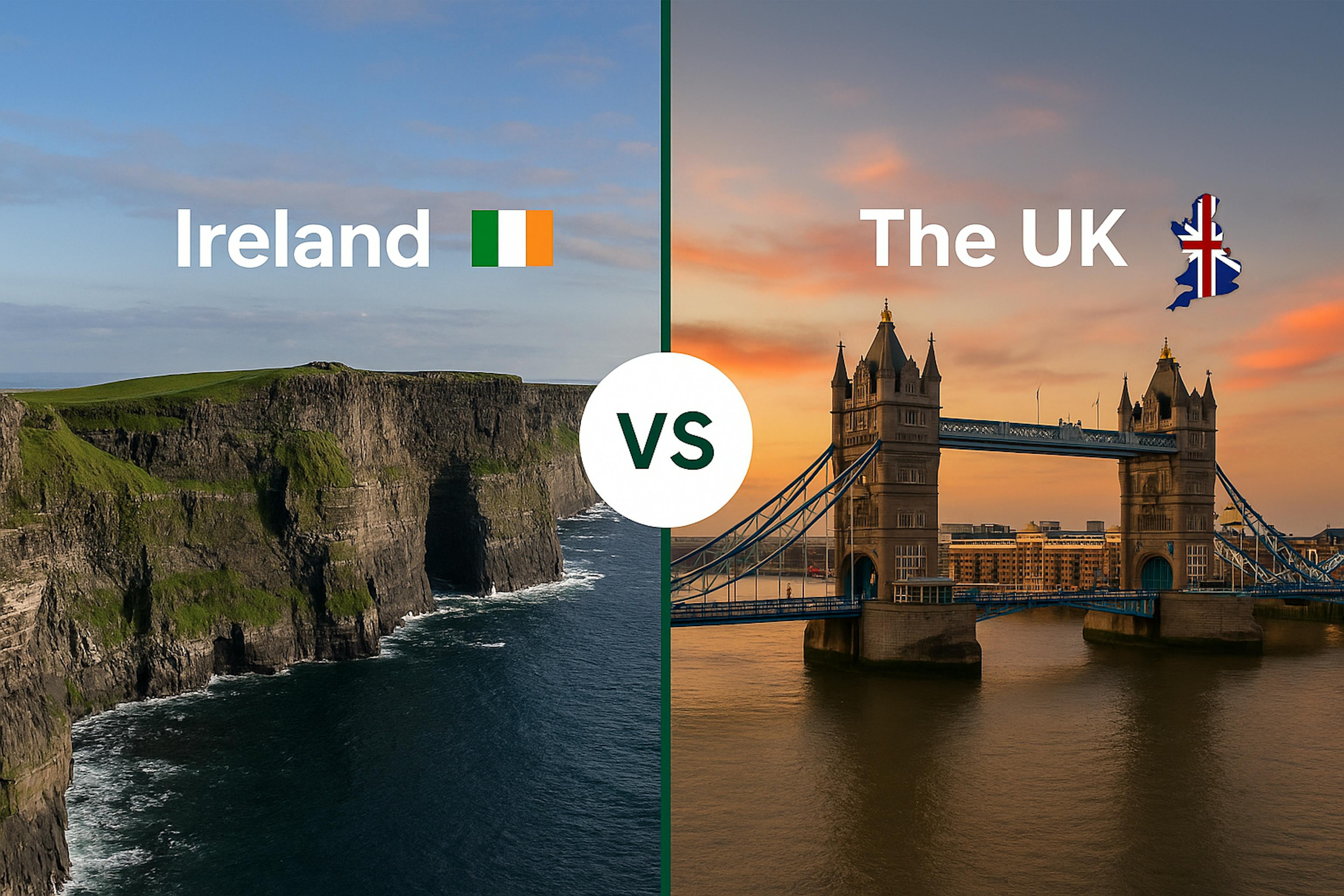 Ireland vs UK