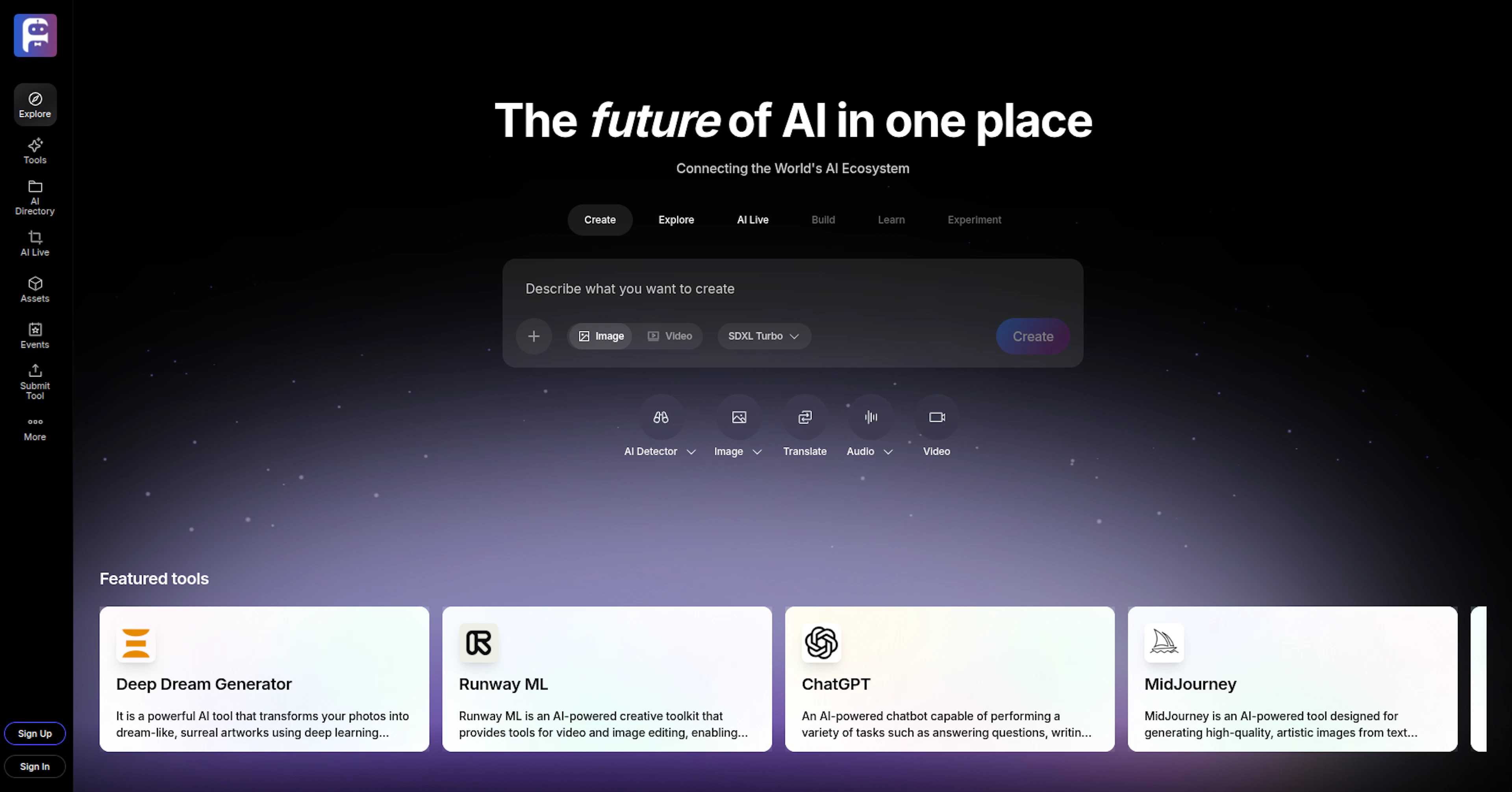 FutureStoreAI - AI Tool Features, UI & Interface Overview