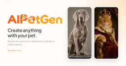 AIPetGen - AI Tool Profile and Logo Preview