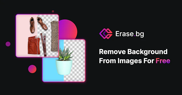 Erase.bg - AI Tool Logo & Interface Preview