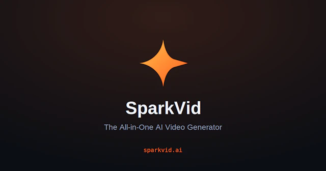 SparkVid - AI Tool Logo & Interface Preview