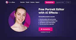 PhotoDiva - AI Tool Profile and Logo Preview