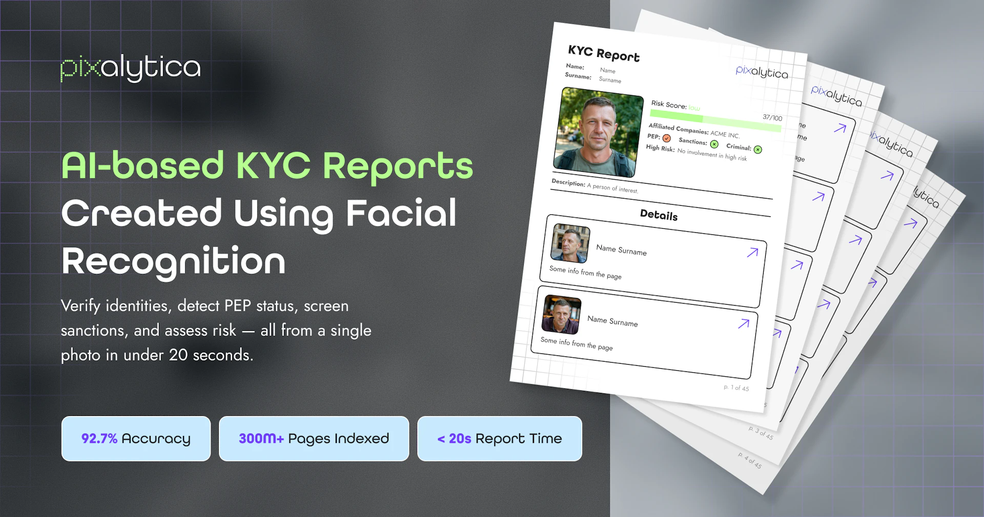 Pixalytica - AI Tool Features, UI & Interface Overview