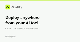 CloudPloy - AI Tool Profile and Logo Preview