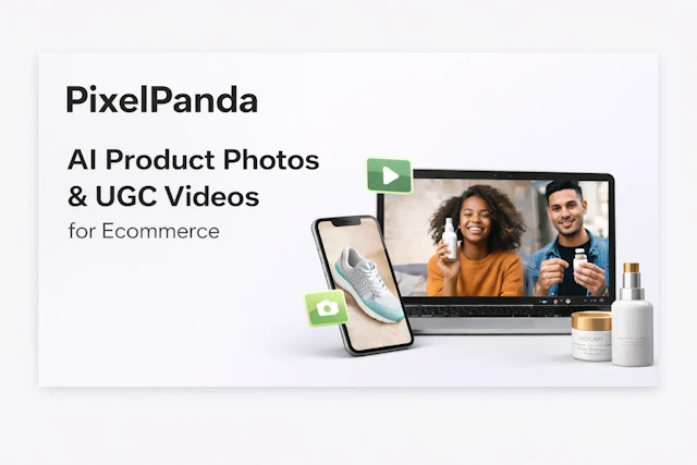 PixelPanda - AI Tool Logo & Interface Preview