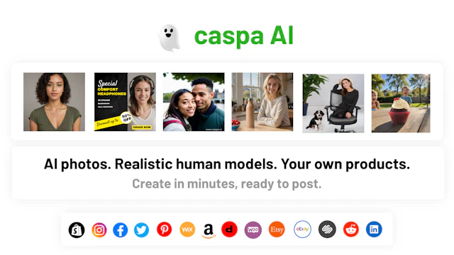 Caspa AI - AI Tool Logo & Interface Preview