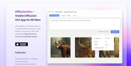 DiffusionBee - AI Tool Profile and Logo Preview