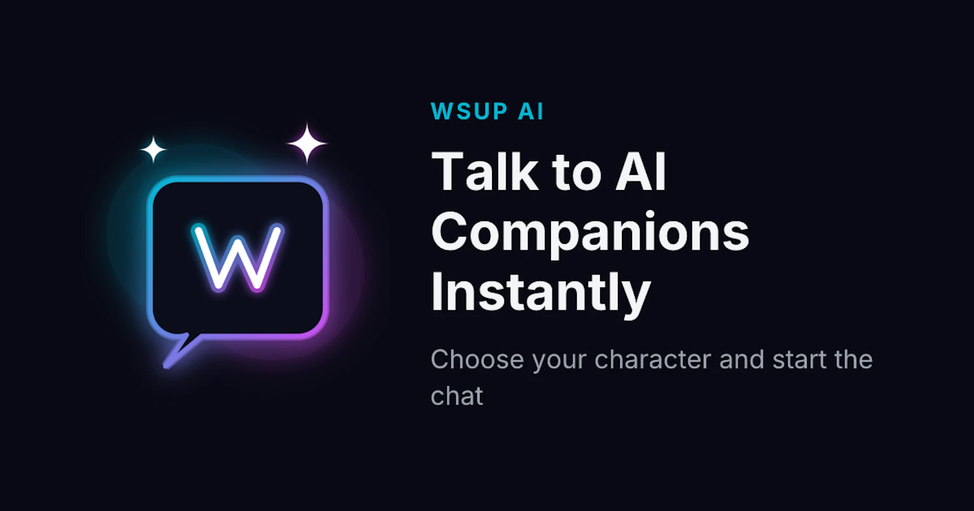 WSUP AI - AI Tool Logo & Interface Preview