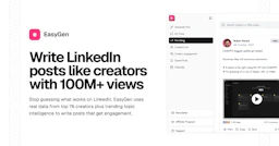 EasyGen - AI Tool Profile and Logo Preview