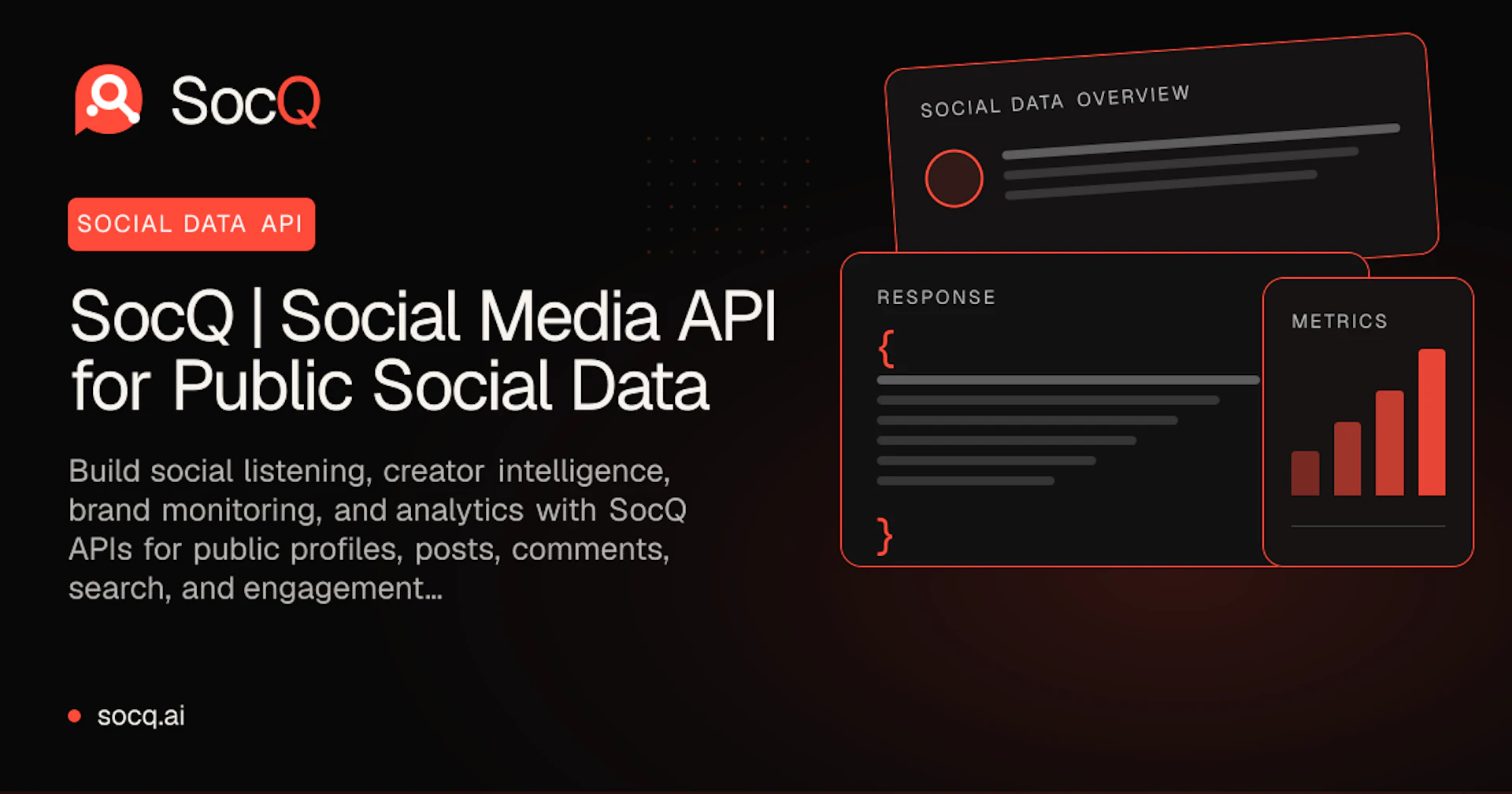 SocQ - AI Tool Features, UI & Interface Overview