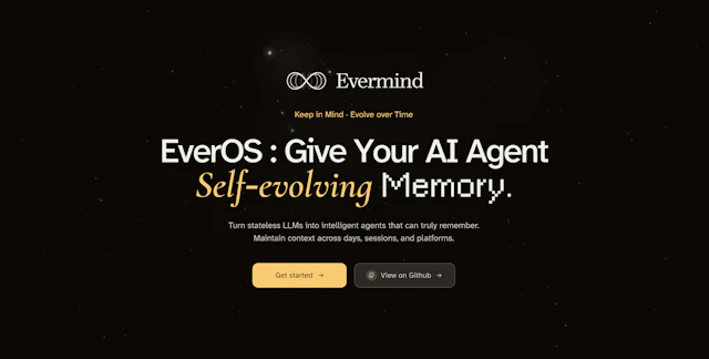 EverMemOS - AI Tool Logo & Interface Preview