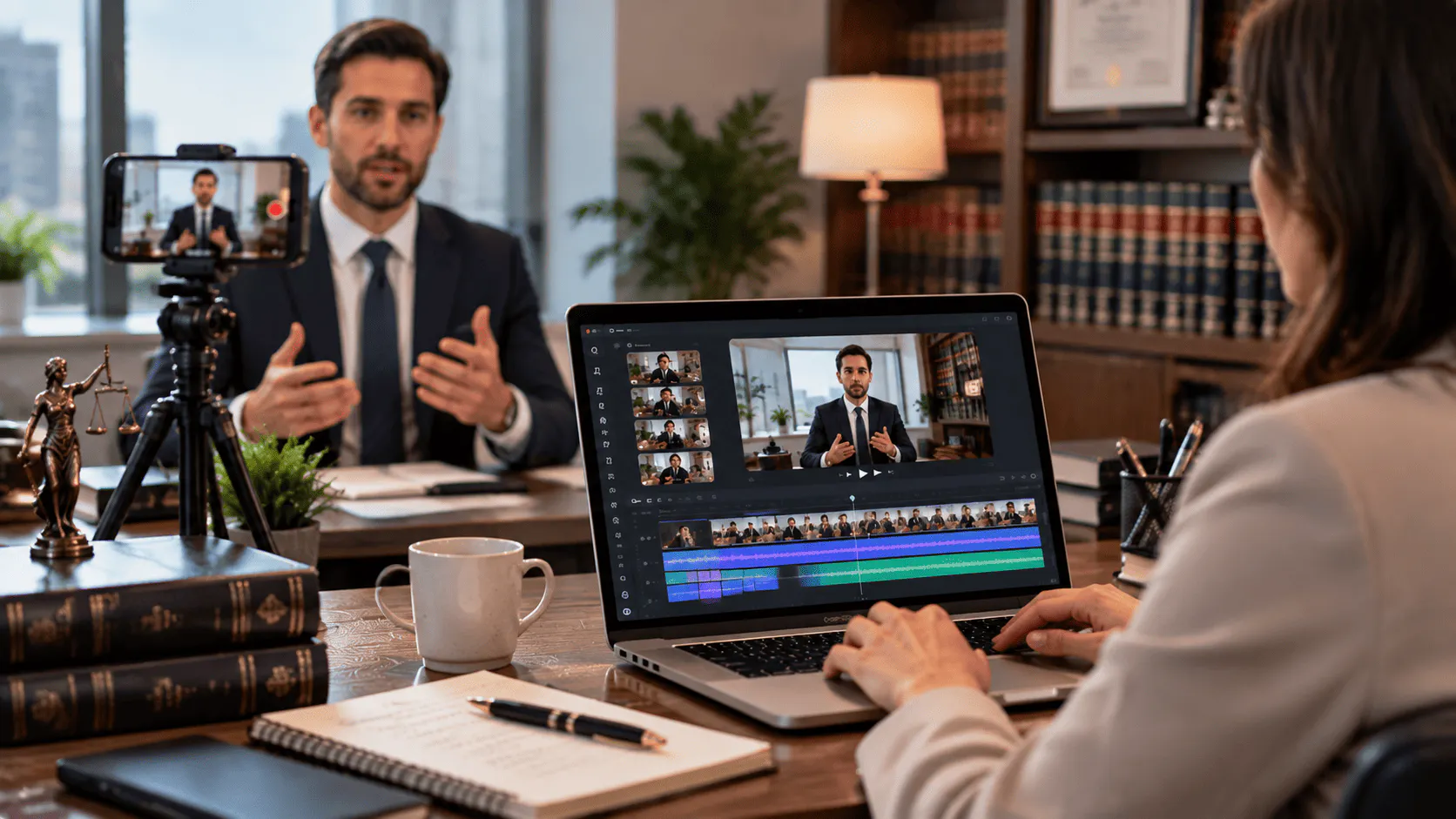 How Small Firms Are Producing Content Without Video Editors