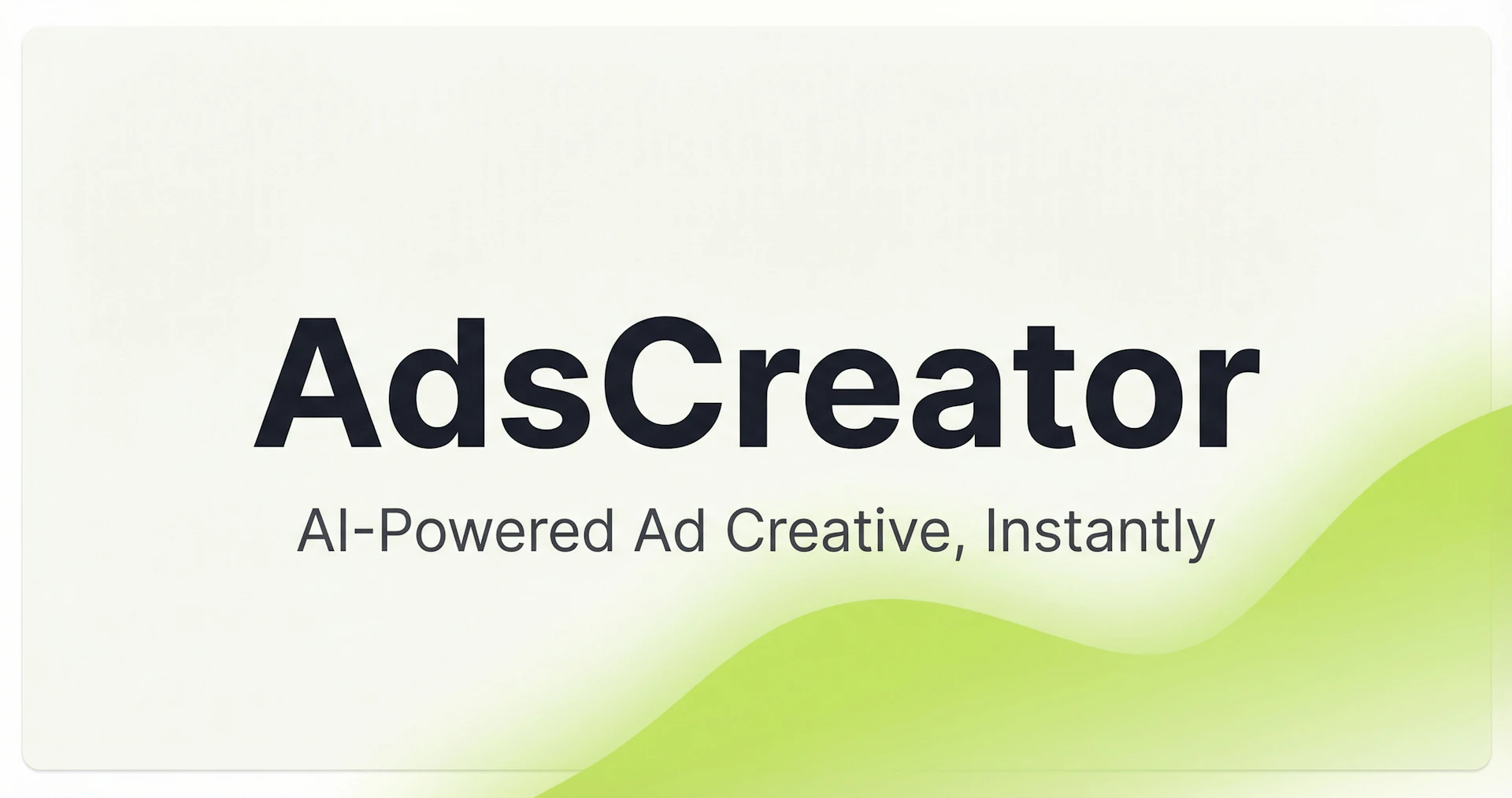 AdsCreator.com - AI Tool Features, UI & Interface Overview