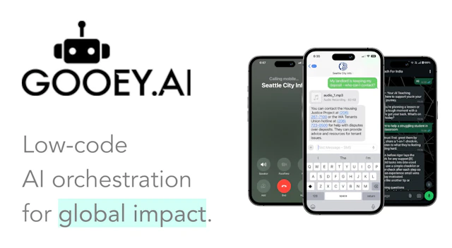 Gooey.AI - AI Tool Logo & Interface Preview