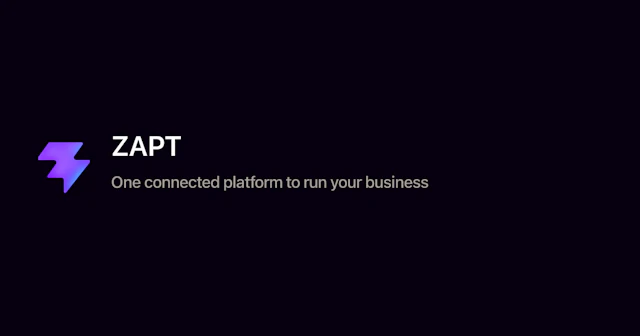 ZAPT - AI Tool Logo & Interface Preview